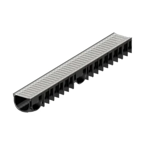 Canal y rejilla ACO Easyline para jardín o patio